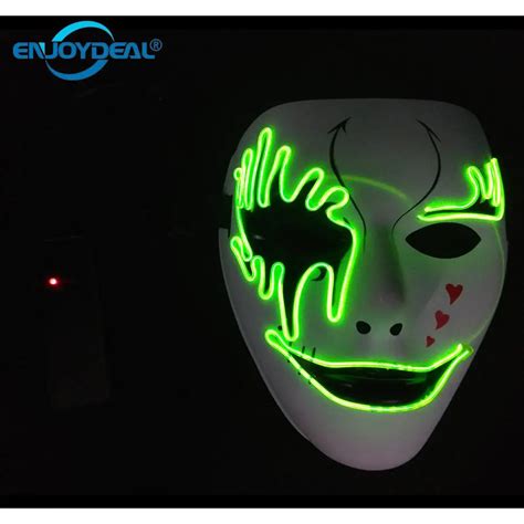 led mask halloween|led halloween masks for adults.